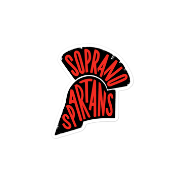Soprano Spartans Sticker